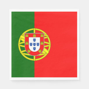 Guardanapo De Papel Bandeira Portuguesa