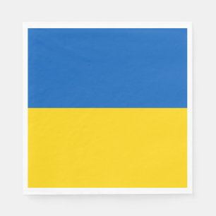 Guardanapo De Papel Bandeira Ucraniana (Ucrânia)