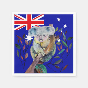 Guardanapo De Papel Banheira de goma-lenha Koala