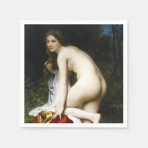 Banhista Feminina Bonita (por Bouguereau)