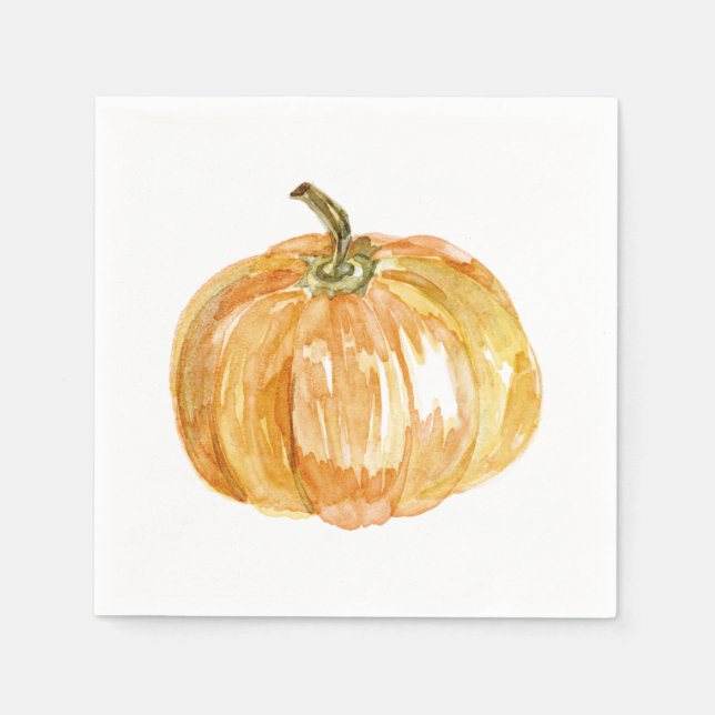 Guardanapo De Papel Banquete automático - Abóbora (Frente)