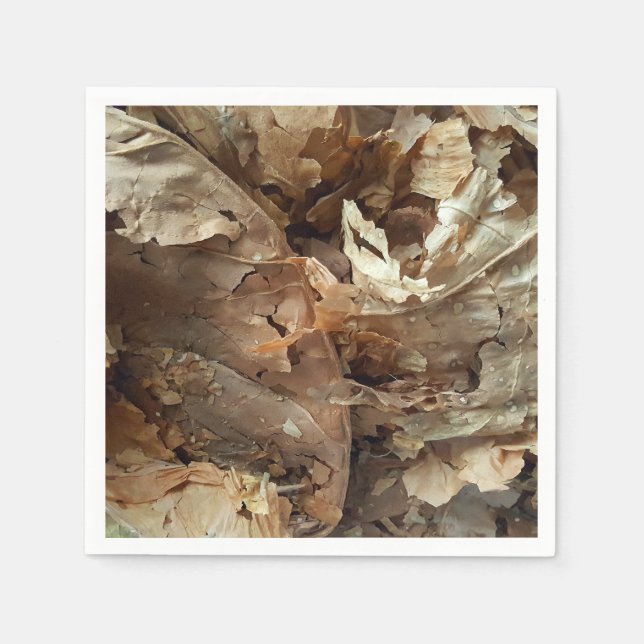 Guardanapo De Papel Bar de Charutos Folha de Tabaco Lounge (Frente)