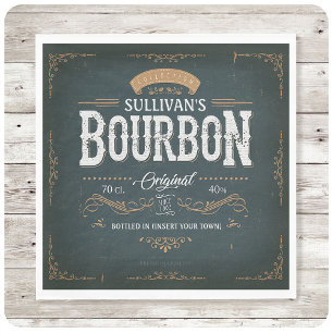 Guardanapo De Papel Bar Whiskey American Bourbon