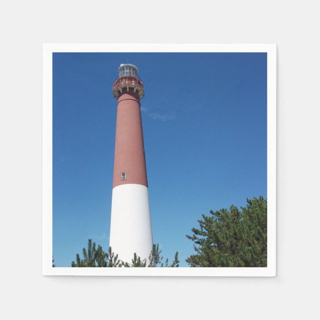 Guardanapo De Papel Barnegat Lighthouse Old Barney (Frente)