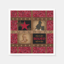 GUARDANAPO DE PAPEL BARREL RACING PAISLEY BARREL RACER DECOUPAGE PAPEL