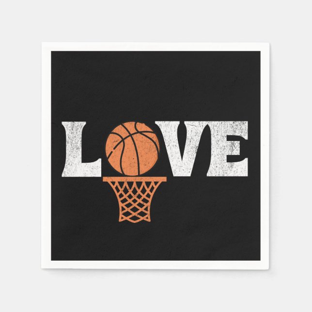 Guardanapo De Papel Basball Love (Frente)