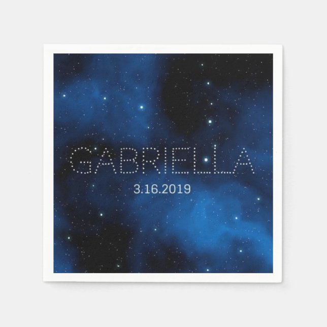 Guardanapo De Papel Bat Mitzvah Napkins (Frente)