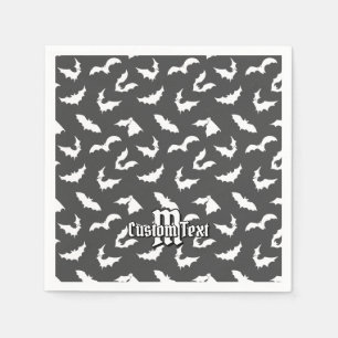 Guardanapo De Papel Bat Silhouettes Pattern Napkins