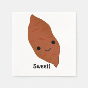 Guardanapo De Papel Batata doce de Kawaii
