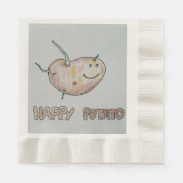 Guardanapo de papel Batata Feliz