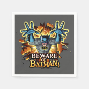 Guardanapo De Papel Batman Cuidado com o Batman
