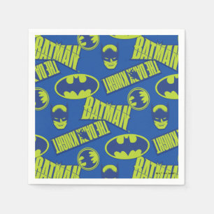 Guardanapo De Papel Batman Elétrico - O Padrão Cavaleiro Escuro