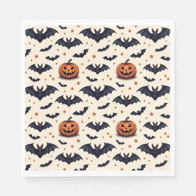 Guardanapo De Papel Bats de abundância (Frente)