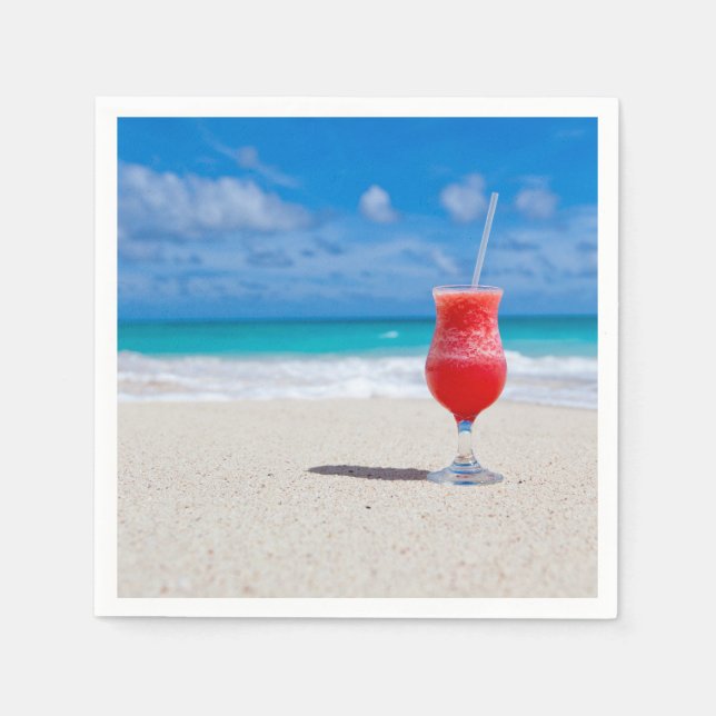 Guardanapo De Papel Beach Cheer (Frente)