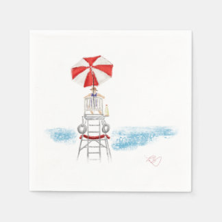 Guardanapo De Papel Beach Watch