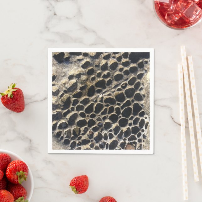 Guardanapo De Papel Beachy Bubbles Rocks (Insitu)