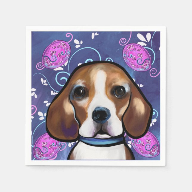 Guardanapo De Papel Beagle                (Frente)