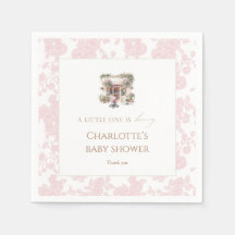 Bebê de Toalete Rosa Está Cozinhando Café Coquette