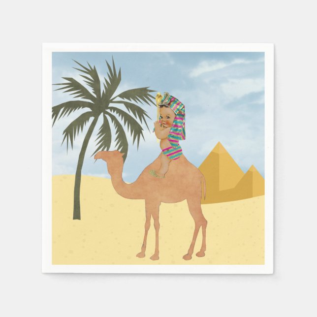 Guardanapo De Papel Bebê egípcio (Frente)