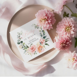 Guardanapo De Papel Bebê em Chá de fraldas de Sangue Nápoles e Decoraç