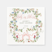 Bebê no Bloom Arco Rosa Chá de fraldas