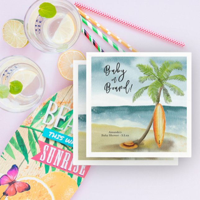 Guardanapo De Papel Bebê no Chá de fraldas conselho (Criador carregado)