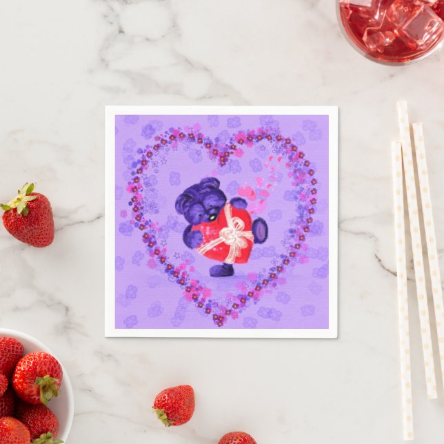 Guardanapo De Papel Bebê Urso com Bonitão (Insitu)