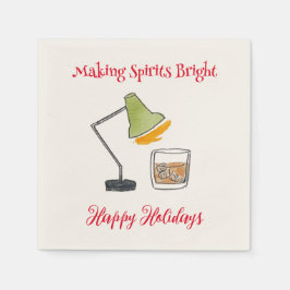 Guardanapo De Papel Bebida de coquetel de Natal Napkins