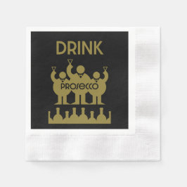 Guardanapo De Papel Bebidas De Vinho Prosecco