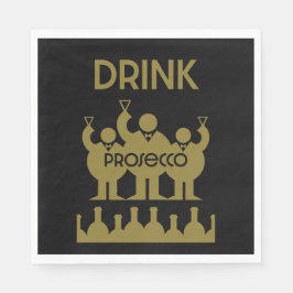Guardanapo De Papel Bebidas De Vinho Prosecco