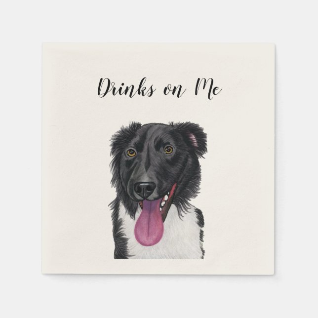 Guardanapo De Papel Bebidas em Mim Napkins (Frente)