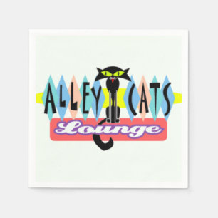 Guardanapo De Papel "Beco Cat Lounge"