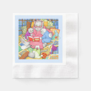 Guardanapo De Papel BEDTIME STORY Coined Paper Napkins - Azul