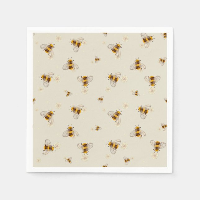 Guardanapo De Papel Bee Napkins (Frente)