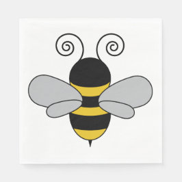 Guardanapo De Papel Bee Pop Art Cute Honeybee