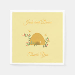 Guardanapo De Papel Beehive Paper Napkins
