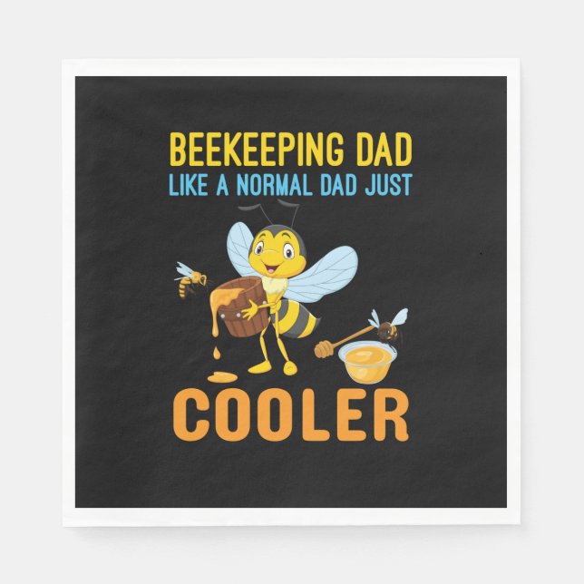 Guardanapo De Papel BeeKeeping Pai da Arte do Apekeeper (Frente)