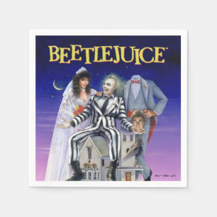 Guardanapo De Papel Beetlejuice Theatrical Poster