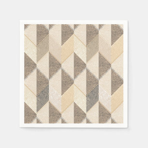 Guardanapo De Papel Beige, padrão texturizado de cinzas.