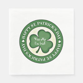 Guardanapo De Papel Beije-me Sou o Irish Paper Napkins