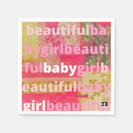 Guardanapo De Papel Bela Coleção de Bebê