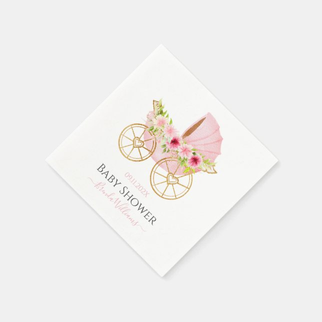 Guardanapo De Papel Bela floral, Stroller (Canto)