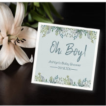 Beleza Botânica! Chá de Bebê Personalizado