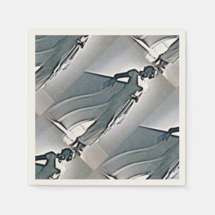 Guardanapo De Papel beleza do art deco