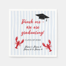 Guardanapo De Papel Belisque Me Estamos nos Graduando Lagostim Graduaç