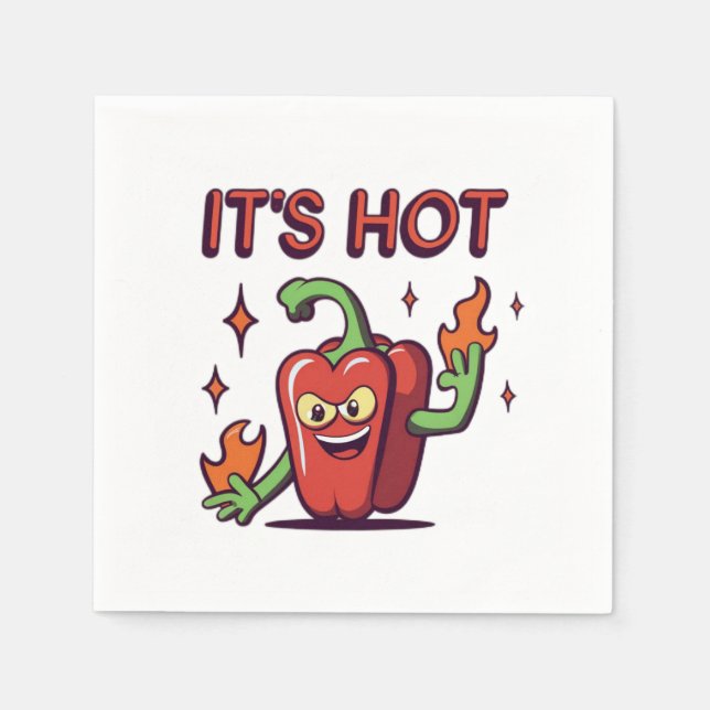 Guardanapo De Papel Bell Pepper (Frente)