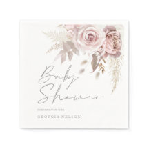 Belo Chá de fraldas Floral Cor-de-Rosa