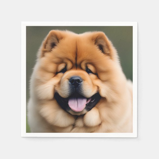 Guardanapo De Papel Belo Chow Chow (Frente)
