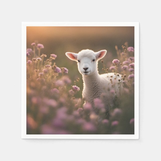 Guardanapo De Papel Belo Cordeiro (Frente)