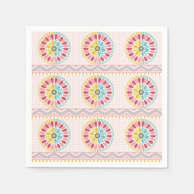 Guardanapo De Papel Belo padrão K Napkins (Frente)